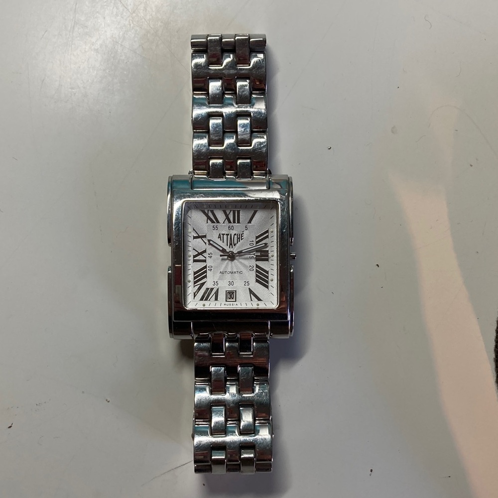 Attache Silver Automatic Men’s Watch